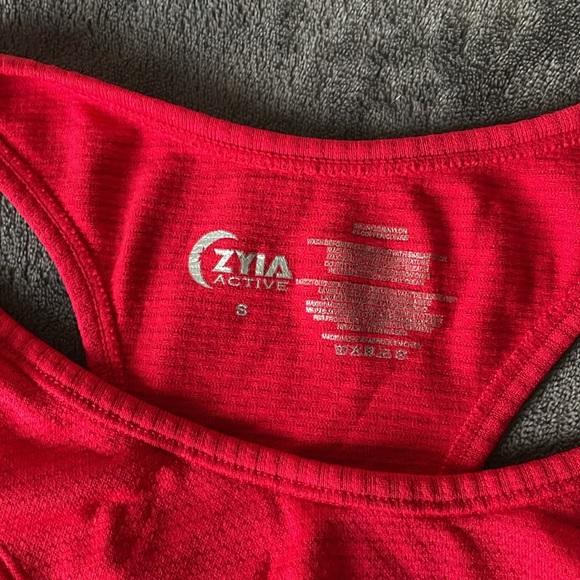 ZYIA Copper Charged women’s racerback athletic tank top - Picture 4 of 4